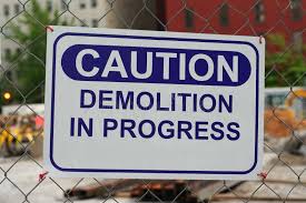 Demolition Construction Fence Signs - Image 4