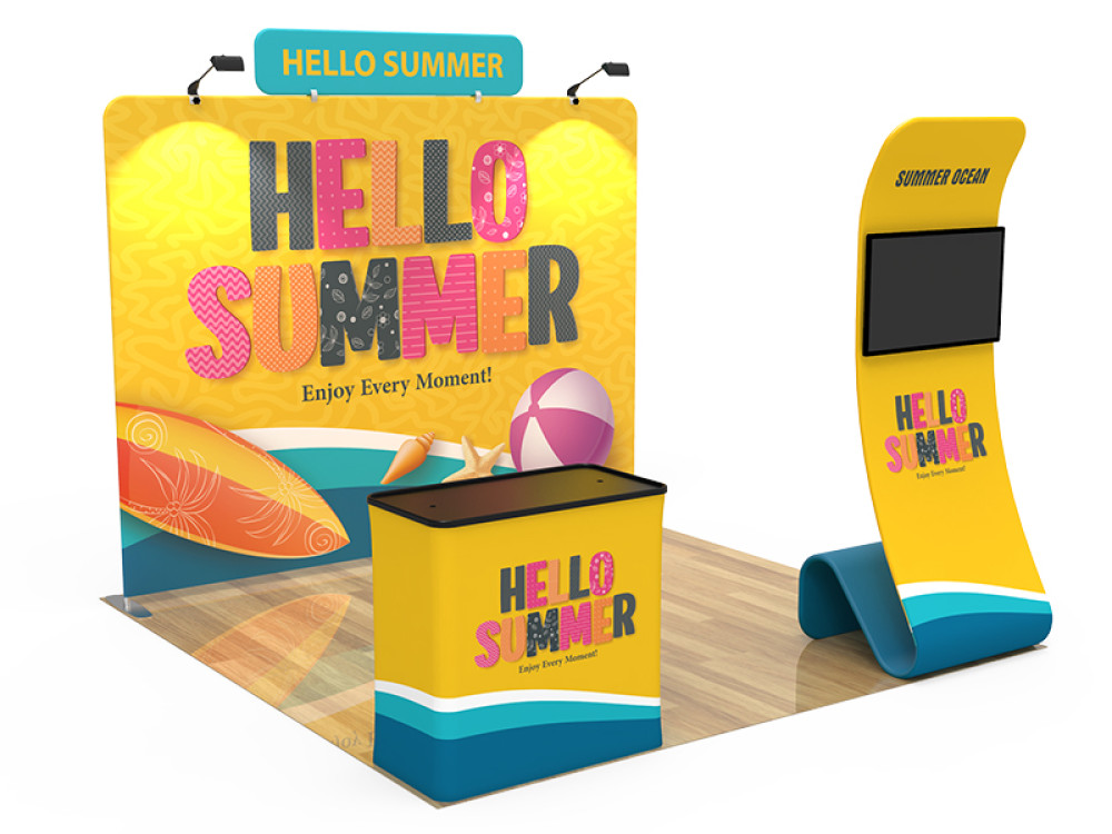 10x10ft Custom Booth 25 - Image 4
